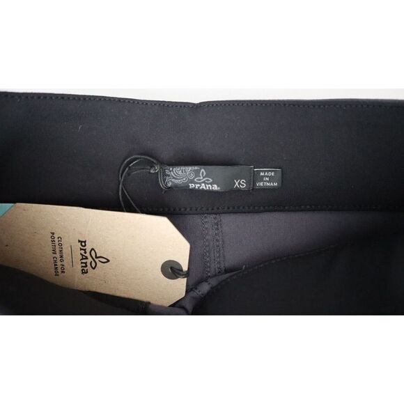 PrAna Women's Sz XS Coal Gray Mariel Water Repellent Finish UPF 50+ Jeggings $89 - Picture 3 of 13